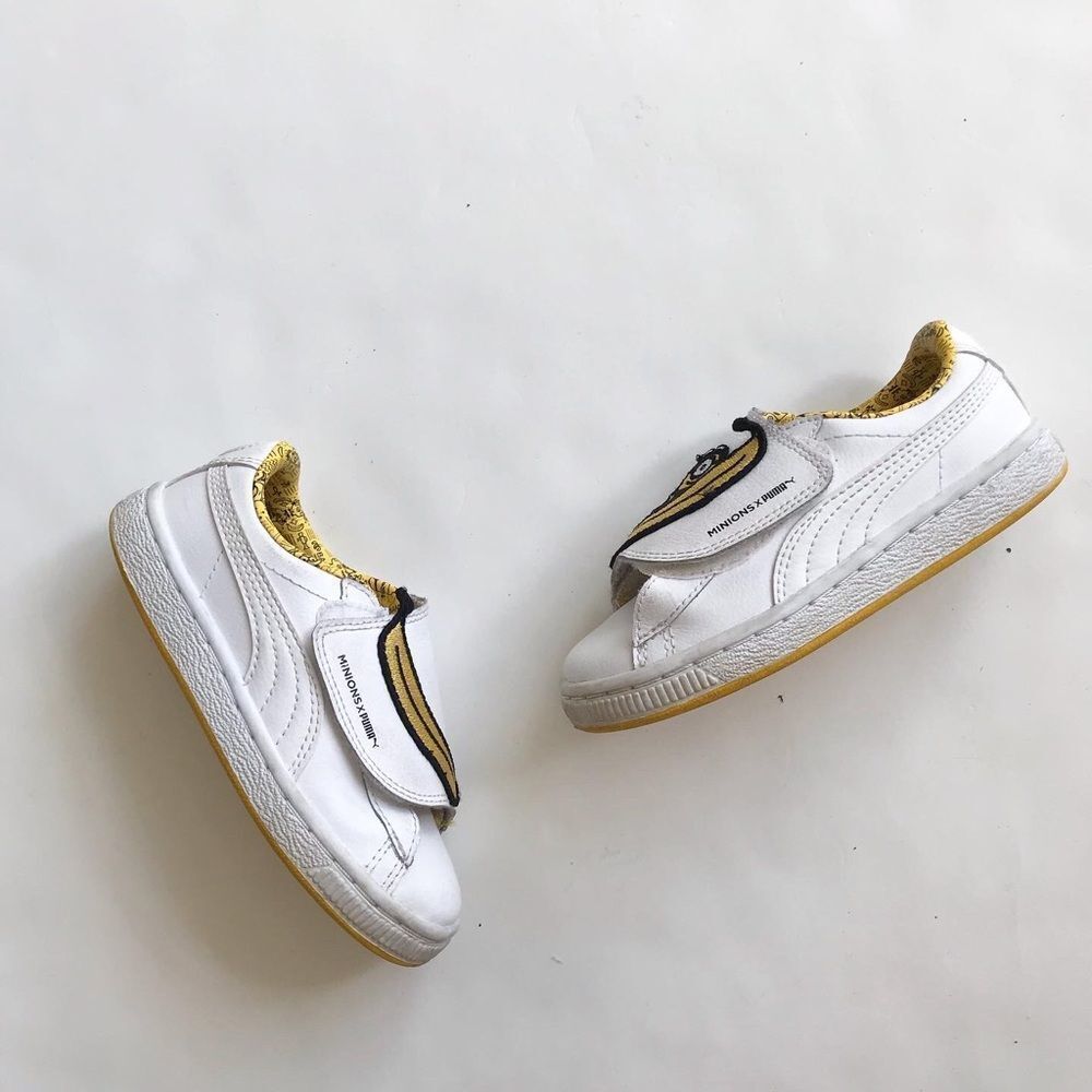 Puma x Minions Velcro sneakers VGUC size 10